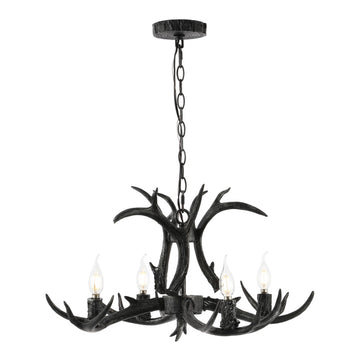 Eldora Adjustable Resin Antler LED Chandelier